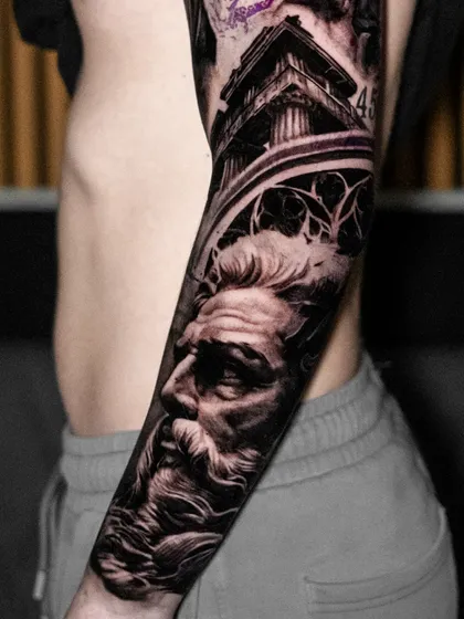 Proyecto de manga completa estilo realismo en blanco y negro por Clayton Goethe